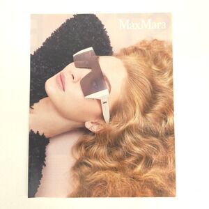 MaxMara Lina II Sunglasses Print Ad Gigi Hadid Steven Meisel Collector Display